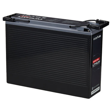 KickAss ProductsKickAss 12V 120Ah Lithium Slimline Deep Cycle Battery LifePO4KA12120SLIMXB-LION