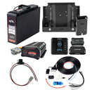 KickAss ProductsKickAss 12V 120Ah Slimline Deep Cycle AGM Complete Dual Battery Kit with 25A DCDC Charger, Shunt, Tray & WiringKA120COMPSLIMAGMDBK
