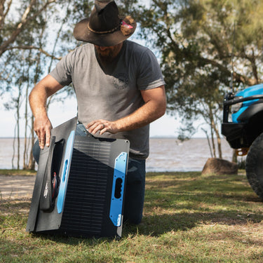 KickAss ProductsKickAss 12V 120W Premium Folding Portable Solar PanelKAFSP120
