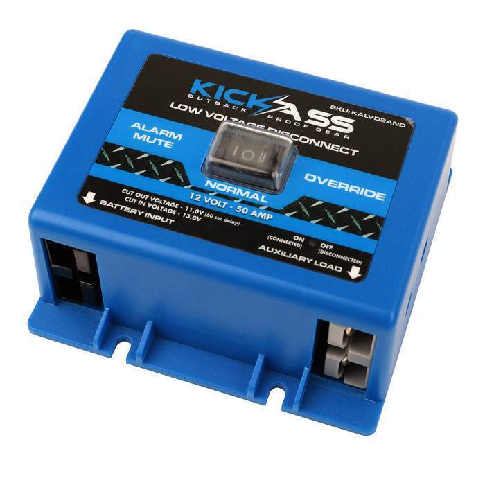 KickAss ProductsKickAss 12V 170Ah AGM Battery with 25A DCDC Charger, Tray, Accessory Panel & Wiring KitKATRAYMT170DCDCLVD