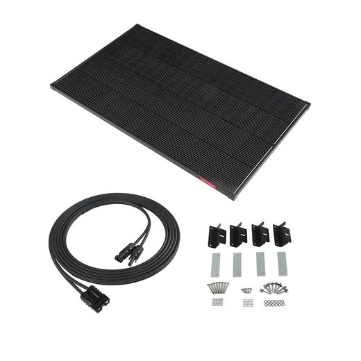 KickAss 12V 170W TOPCon+ Solar Panel Bundle with Anderson Extension Cable & Mounting Kit - 170W Total Capacity