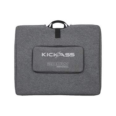 KickAss ProductsKickAss 12V 200W Portable Folding Bi Facial Lightweight Solar PanelKABIFACSP200