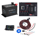 KickAss ProductsKickAss 12V 230Ah Lithium Complete Dual Battery Kit with 40A DCDC Control Hub, Heavy Duty Wiring Kit and Remote Display UnitKADBKIT230XLION