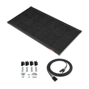 KickAss ProductsKickAss 12V 250W TOPCon+ Fixed Solar Panel Bundle with Extension & Mounting Kit - 250W Total CapacityKA-250WSOL-EXTMNT-334W