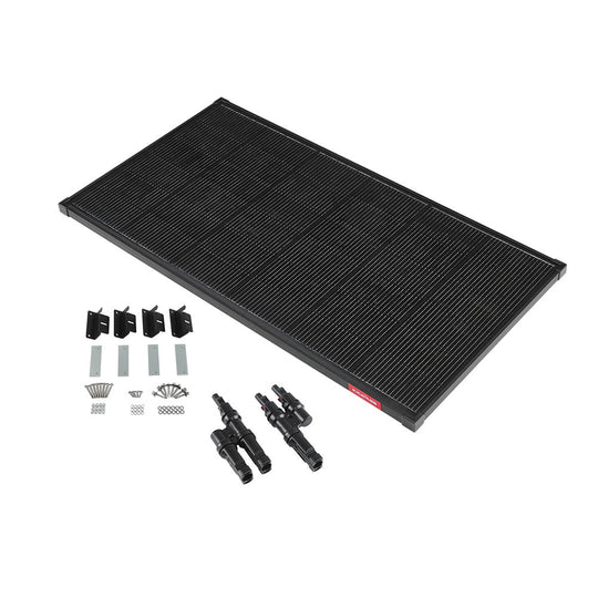 KickAss ProductsKickAss 12V 250W TOPCon+ Fixed Solar Panel Bundle with Mounting Kit & Connector - 250W Total CapacityKA-250WSOL-MNT-CONN