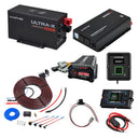 KickAss ProductsKickAss 12V 300Ah Ultra-X Lithium Complete Dual Battery Kit with 3200W Inverter-Charger, 40A DCDC & WiringKA-12300UXG2-DCDC-ICHG-INV
