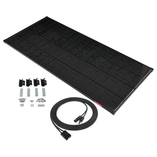 KickAss ProductsKickAss 12V 350W TOPCon+ Panel Bundle with PV to Anderson Cable & Mounting Kit - 350W Total CapacityKA-350WSOL-ANDCABLE-MNT