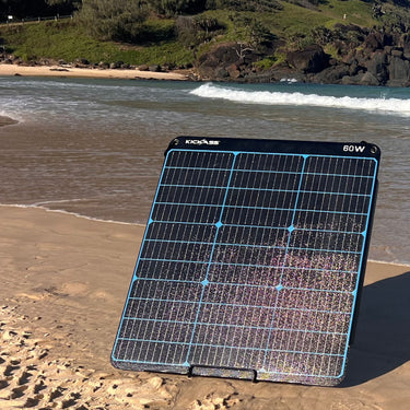 KickAss ProductsKickAss 12V 60W Premium Portable Solar PanelKAFSP60