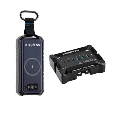 KickAss ProductsKickAss 12V Anderson To USB Fast Charger + KickCharge Swag 88 Power Pack BundleKABUN-KAFC12V212W-KAPHUB80