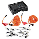 KickAss ProductsKickAss 12V Anderson To USB Fast Charger + Outdoor Tie - Down Guy Rope LED Lighting Kit BundleKABUN-KAFC12V212W-KAUSBLED