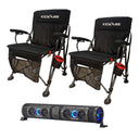 KickAss ProductsKickAss 12V Bluetooth Soundbar + Twin Electric Camping Chair BundleKABUN-SNDBAR-2XCHAIR