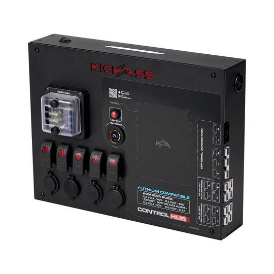 KickAss ProductsKickAss 12V Control Hub / PanelKACTRLHB
