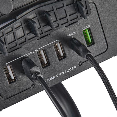 KickAss ProductsKickAss 12V Mini Control Box with 2 x Anderson, 6 x USB & 3 x Cig SocketsKAMINIPB