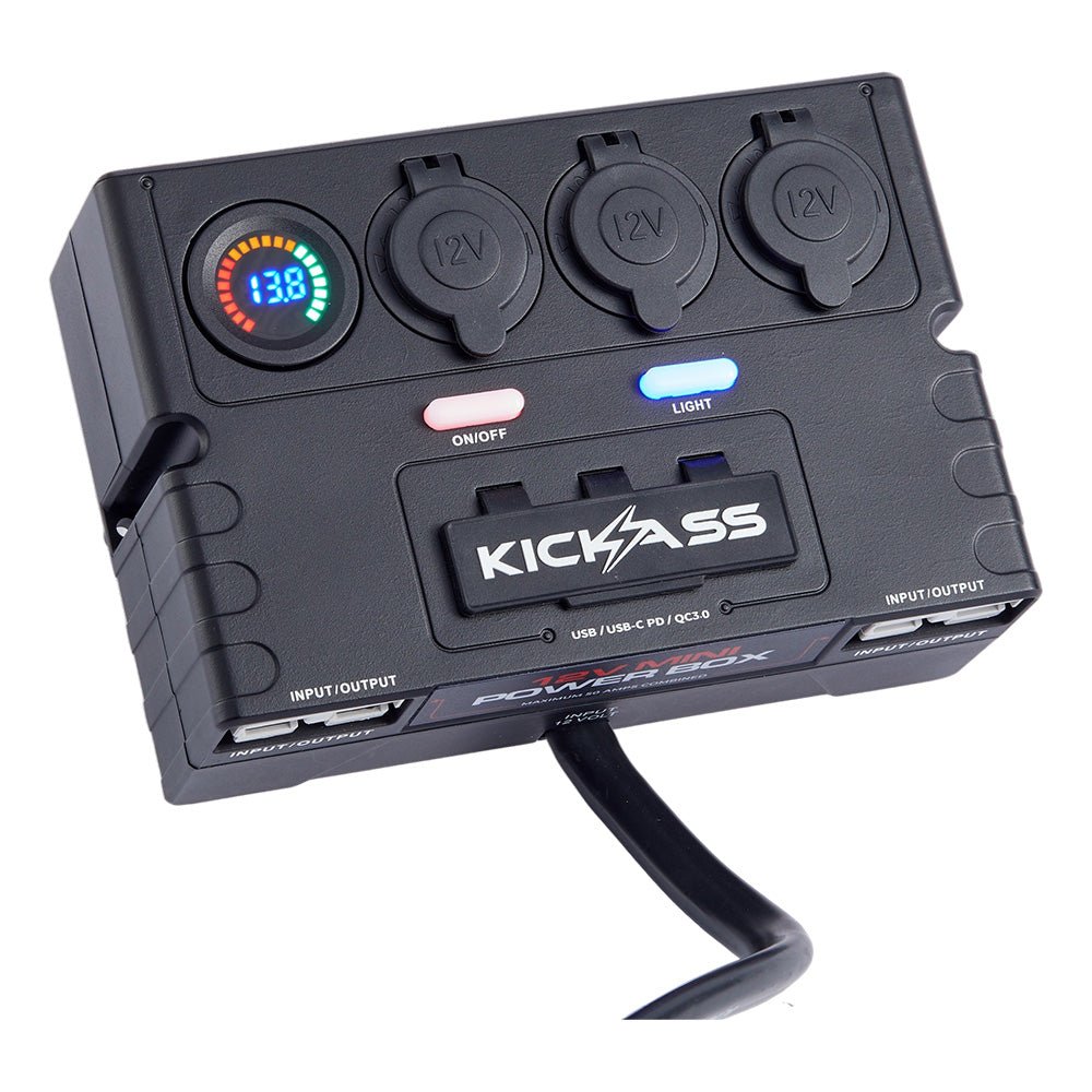 The KickAss Mini 12V Control Box | KickAss Products