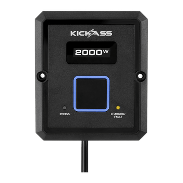 KickAss ProductsKickAss 12V to 230V 2200W Bi-Directional Inverter-Charger Bundle with Wiring Kit & RemoteKA-PSWICHG2200-WK-REM