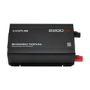 KickAss ProductsKickAss 12V to 230V Pure Sine Wave 2200W Bi-Directional Inverter-Charger + Integrated BluetoothKAPSWICHG2200