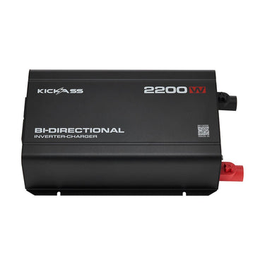 KickAss ProductsKickAss 12V to 230V Pure Sine Wave 2200W Bi-Directional Inverter-Charger + Integrated BluetoothKAPSWICHG2200