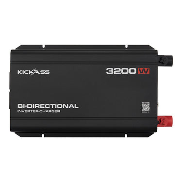 KickAss ProductsKickAss 12V to 230V Pure Sine Wave 3200W Bi-Directional Inverter-Charger + Integrated BluetoothKAPSWICHG3200