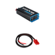 KickAss 12V to 240V Pure Sine Wave 1000W Inverter + Battery Box Cable Bundle