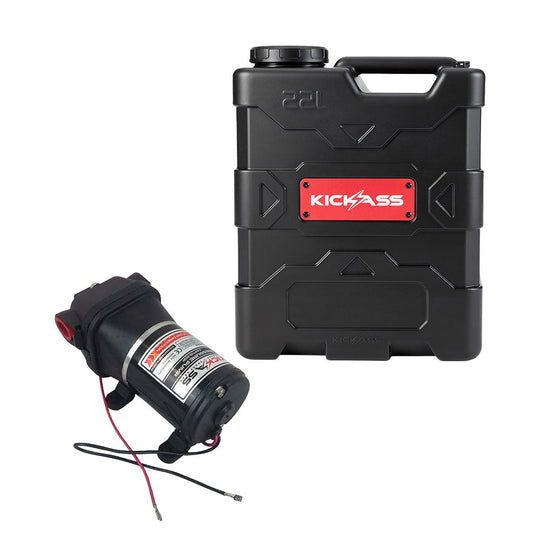 KickAss ProductsKickAss 12V Water Pump + Aqua 22L Jerry Can BundleKA-12L35P-AQA22L
