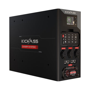 KickAss ProductsKickAss 12V Wireless Canopy Power System with 40A DCDC Charger + Integrated BluetoothKA40A8WSCPSL
