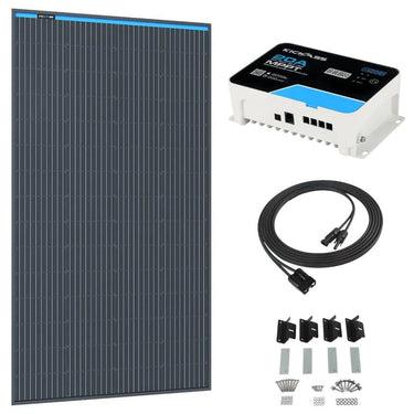 KickAss ProductsKickAss 170W Fixed Solar Panel & 20A MPPT KitKA - SOLAR - 170W - MPPT - BUNDLE