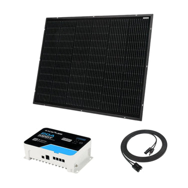 KickAss ProductsKickass 170W Ultra Slim Fixed Glass Solar Panel + 20A MPPT Solar Charge Controller BundleKA170WUSFGSP20AMPPT