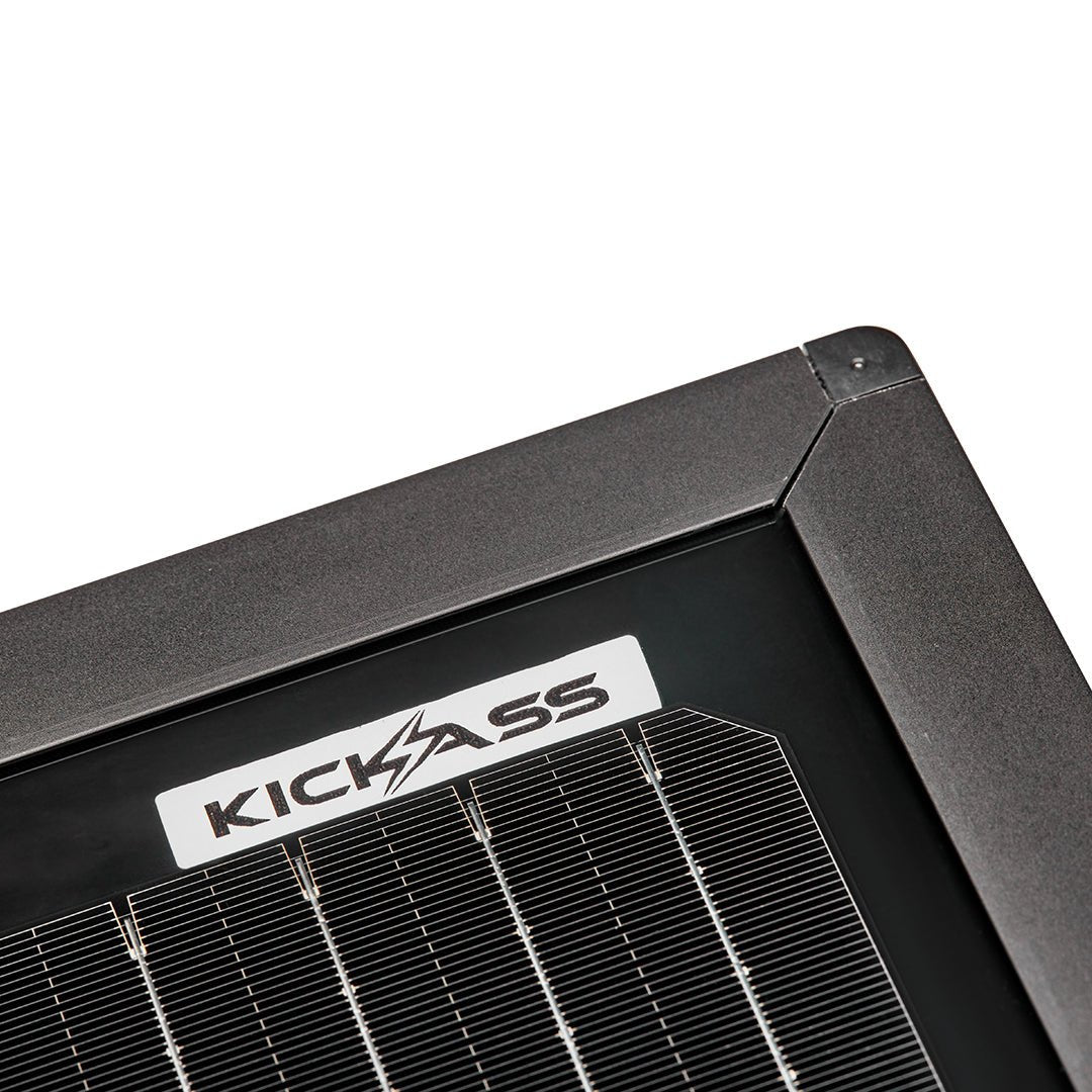 KickAss ProductsKickass 170W Ultra Slim Fixed Glass Solar PanelKAUSSP170