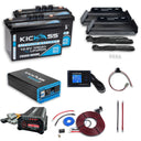 KickAss ProductsKickAss 200Ah Complete Lithium Dual Battery KitKA200COMPLIDBK