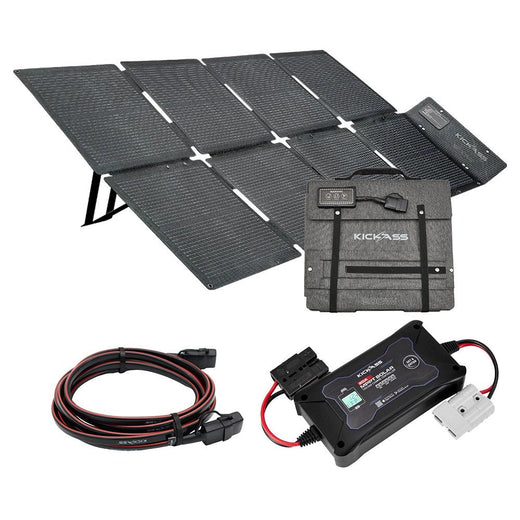 KickAss 200W Solar Blanket with MPPT Controller Kit