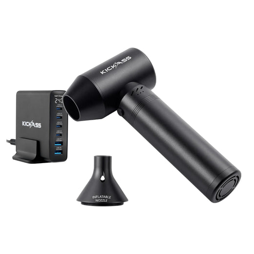 KickAss 240W GaN USB-C Charger + Lithium Jet Blower Fan Max Bundle