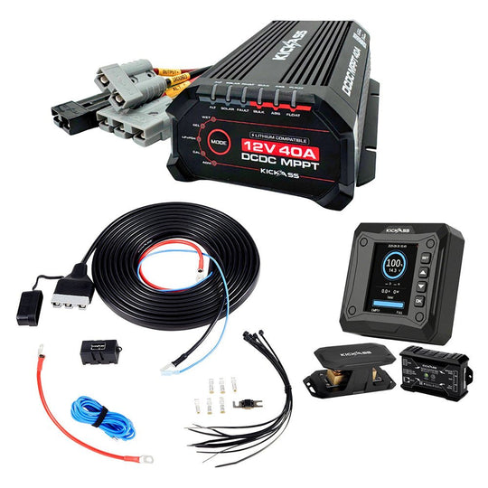 KickAss ProductsKickAss 25A DCDC Complete Dual Battery Kit with Smart Shunt and WiringKABDL25ADCDC-COMP