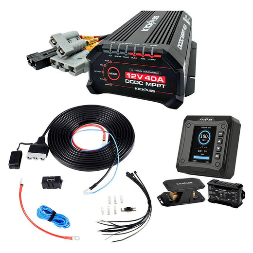 KickAss 25A DCDC Complete Dual Battery Kit with Smart Shunt and Wiring