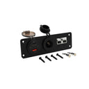 KickAss ProductsKickAss 3 - in - 1 Flush Mount - 10A Cigarette Socket, 50A Anderson Socket, USB A 3.1 & USB C 45WKAFM3IN1