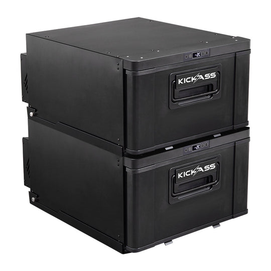 KickAss ProductsKickAss 30L 12V Drawer Fridge BundleKAF - 30DR - BUNDLE