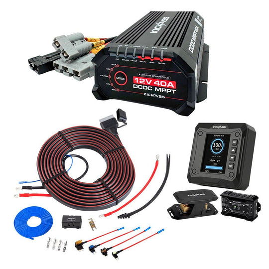 KickAss ProductsKickAss 40A DCDC Complete Dual Battery Kit with Smart Shunt and WiringKABDL40ADCDC-COMP