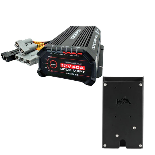 KickAss ProductsKickAss 40A Smart DCDC Charger + Accessory Panel BundleKADCDC40A-BT-APMKII