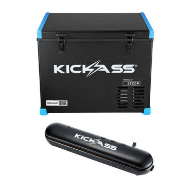 KickAss ProductsKickAss 45L Portable Camping Fridge/Freezer & Lithium Vacuum Sealer Combo 45L Fridge + Lithium Vacuum SealerKAF45SZ - VACKIT