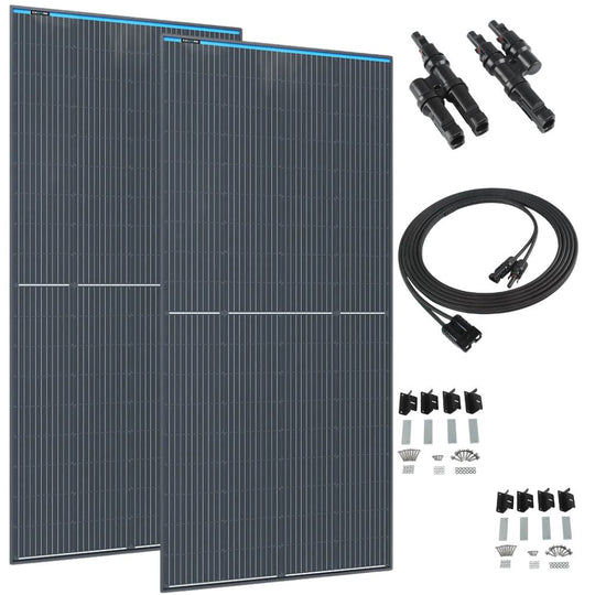 KickAss ProductsKickAss 500W Fixed Solar Panel KitKA - SOLAR - 500W - BUNDLE
