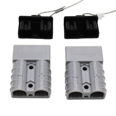 KickAss ProductsKickAss 50Amp Connector Kit with Covers & Plugs GREYKAAndCK