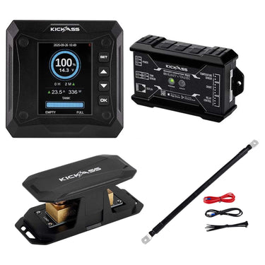 KickAss ProductsKickAss 600A Smart Shunt with Battery and Tank Monitor + Power Connections Kit BundleKASHUNTTANKLTBUNDLE