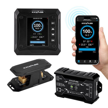 KickAss ProductsKickAss 600A Smart Shunt with Battery and Tank MonitorKASHUNTTANKLT