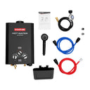 KickAss ProductsKickAss 6L Portable Gas Hot Water System MKII + Quick Connect Gas FittingKAHWSGAS6L-MKII