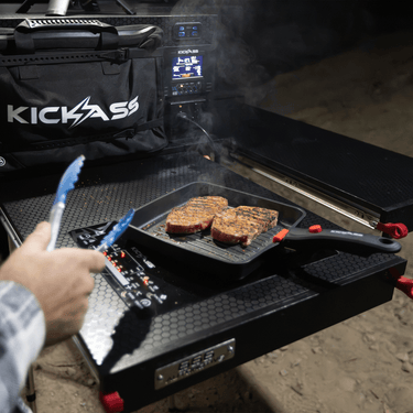 KickAss ProductsKickAss 8-Piece Non-Stick Cast Aluminium Camp Cooking SetKACOOKSET-8P