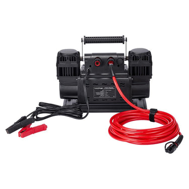 KickAss ProductsKickAss AirMaster II 12V Twin Outlet Air Compressor – 150 PSIKAAUTOTYREINF