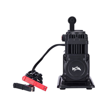 KickAss ProductsKickAss AirMaster II 12V Twin Outlet Air Compressor – 150 PSIKAAUTOTYREINF