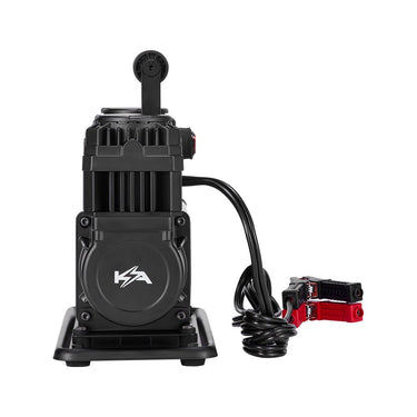 KickAss ProductsKickAss AirMaster II 12V Twin Outlet Air Compressor – 150 PSIKAAUTOTYREINF
