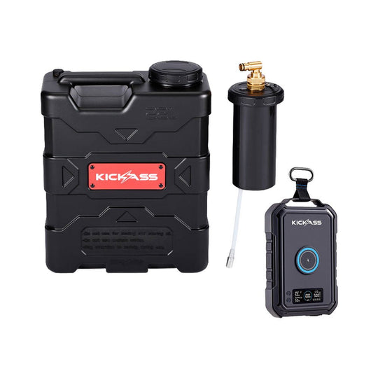 KickAss ProductsKickAss AquaBoss GO 22L Camp Shower + KickCharge 150Wh Portable Power Pack BundleKA-AQBGO22L-KICKCHG150