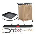 KickAss ProductsKickAss AquaBoss Rooftop 26L Bundle with Shower Awning & BaseKA-AQBROOF26L-STENT-BASE