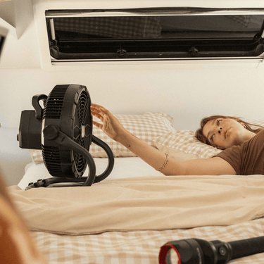 KickAss ProductsKickAss Brushless 300mm 28800mAh Camping Fan with Mosquito Function & lightKA5VMOSQFAN